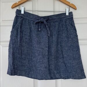 Ann Taylor linen blend Mini Skirt